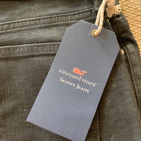 Vineyard Vines Jet Black Skinny - Picture 4 of 5
